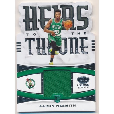2020-21 Crown Royale Heirs to the Throne Materials #1 Aaron Nesmith