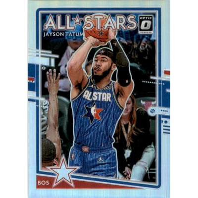 2020-21 Donruss Optic All Stars Holo #10 Jayson Tatum