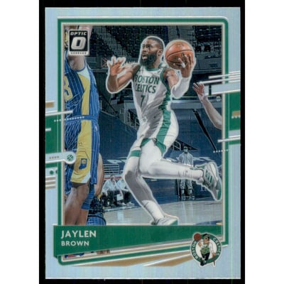 2020-21 Donruss Optic Holo #127 Jaylen Brown