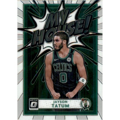 2020-21 Donruss Optic My House #1 Jayson Tatum