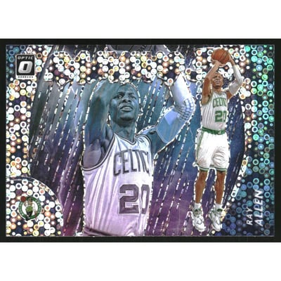 2020-21 Donruss Optic Raining 3s Fast Break #1 Ray Allen