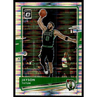 2020-21 Donruss Optic Target Box Set #77 Jayson Tatum