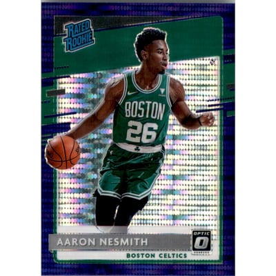 2020-21 Donruss Optic Target Purple Pulsar #164 Aaron Nesmith RR