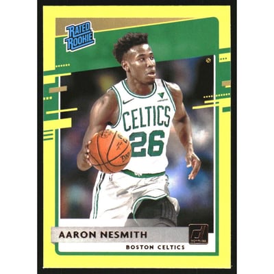 2020-21 Donruss Yellow Flood #232 Aaron Nesmith RR