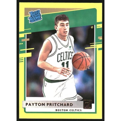 2020-21 Donruss Yellow Flood #238 Payton Pritchard RR