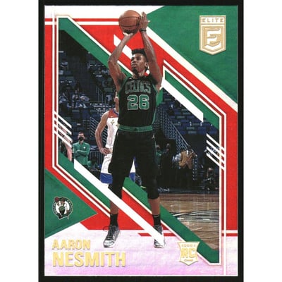 2020-21 Elite Red #122 Aaron Nesmith