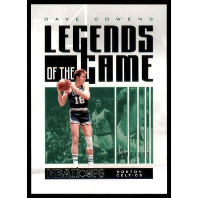 2020-21 Hoops Legends of the Game #62 Dave Cowens