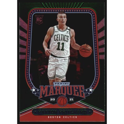 2020-21 Panini Chronicles Green #246 Payton Pritchard/Marquee