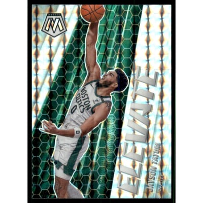 2020-21 Panini Mosaic Elevate Mosaic #25 Jayson Tatum