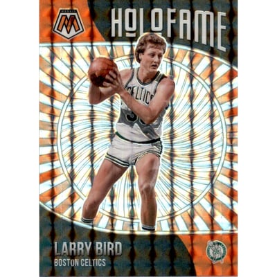 2020-21 Panini Mosaic HoloFame Mosaic #4 Larry Bird