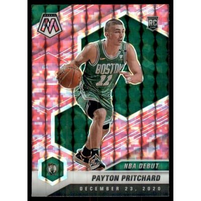 2020-21 Panini Mosaic Mosaic Camo Pink #269 Payton Pritchard