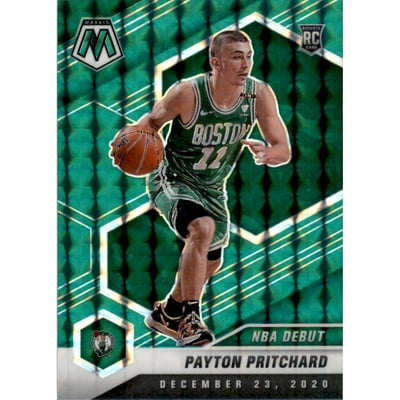 2020-21 Panini Mosaic Mosaic Green #269 Payton Pritchard