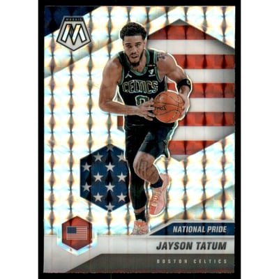 2020-21 Panini Mosaic Mosaic #254 Jayson Tatum