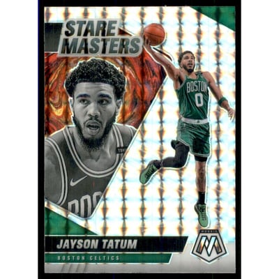 2020-21 Panini Mosaic Stare Masters Mosaic #11 Jayson Tatum