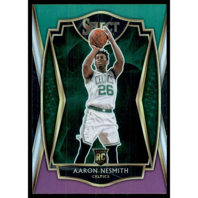 2020-21 Select Prizms Green White Purple #190 Aaron Nesmith