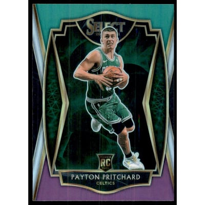 2020-21 Select Prizms Green White Purple #196 Payton Pritchard