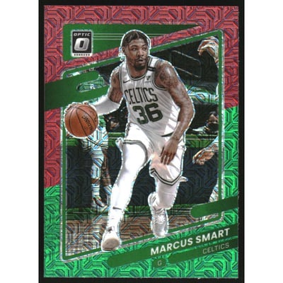 2021-22 Donruss Optic Choice Red and Green #66 Marcus Smart