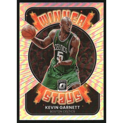 2021-22 Donruss Optic Winner Stays Holo #11 Kevin Garnett
