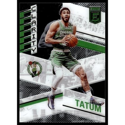 2021-22 Elite Clarity #15 Jayson Tatum
