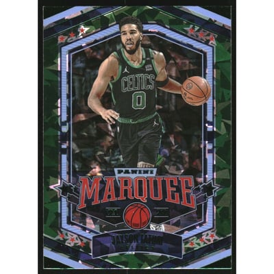 2021-22 Panini Chronicles Green Ice #358 Jayson Tatum/Marquee