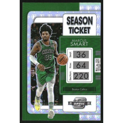 2021-22 Panini Contenders Optic 75th Anniversary #4 Marcus Smart