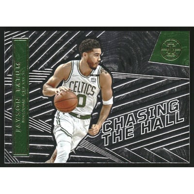 2021-22 Panini Illusions Chasing the Hall #5 Jayson Tatum