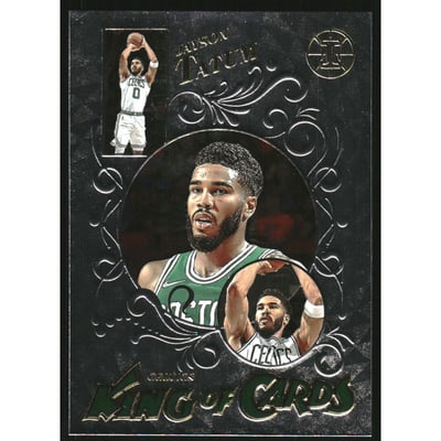 2021-22 Panini Illusions King of Cards #6 Jayson Tatum