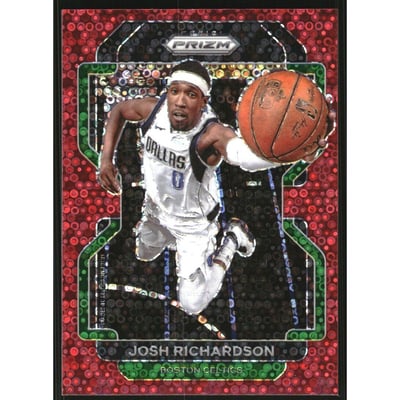 2021-22 Panini Prizm Prizms Fast Break Red #161 Josh Richardson