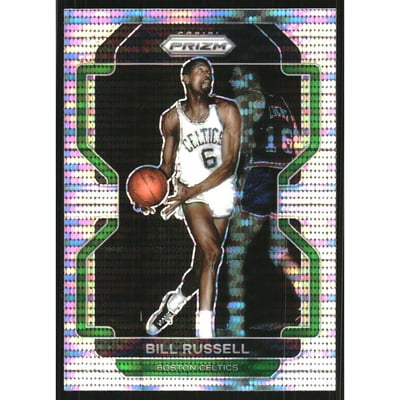 2021-22 Panini Prizm Prizms Pulsar #254 Bill Russell