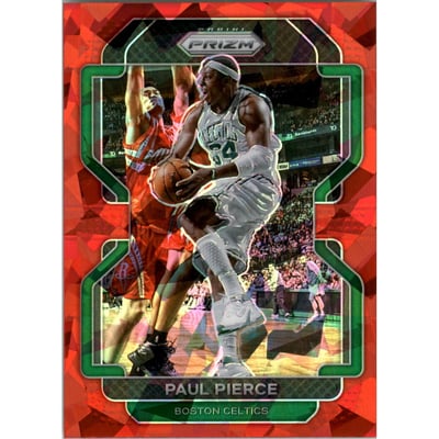 2021-22 Panini Prizm Prizms Red Ice #243 Paul Pierce