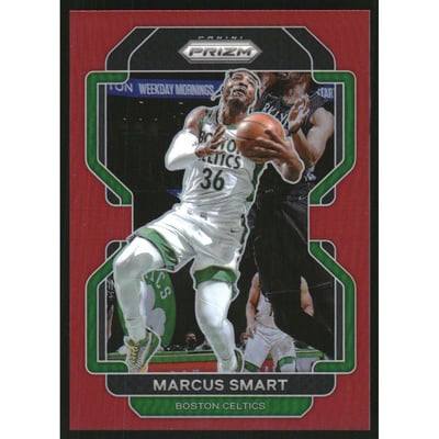 2021-22 Panini Prizm Prizms Red #43 Marcus Smart