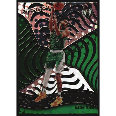 2021-22 Panini Revolution Shock Wave #17 Jayson Tatum