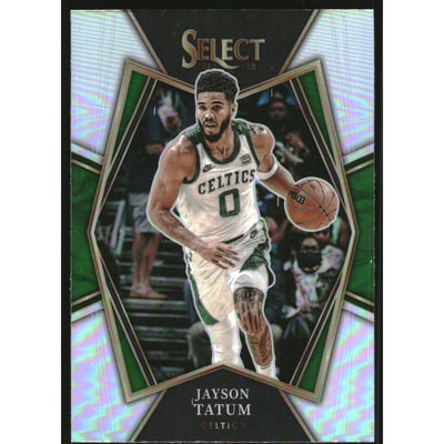 2021-22 Select Prizms Silver #172 Jayson Tatum