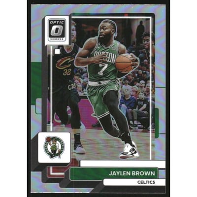 2022-23 Donruss Optic Holo #32 Jaylen Brown