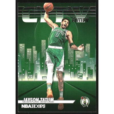2022-23 Hoops City Edition #1 Jayson Tatum