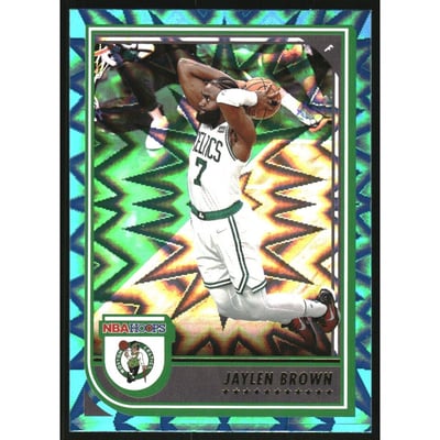 2022-23 Hoops Teal Explosion #2 Jaylen Brown
