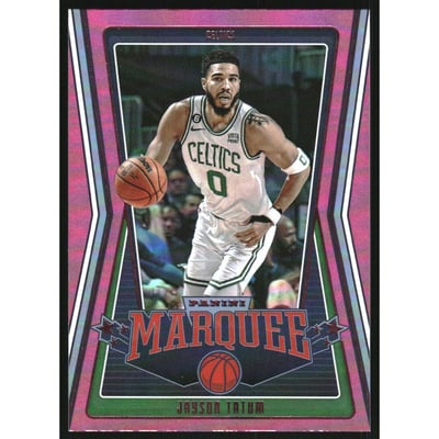 2022-23 Panini Chronicles Pink #260 Jayson Tatum/Marquee