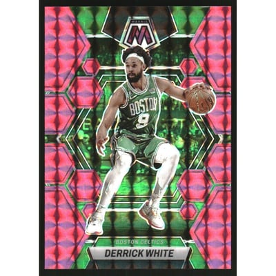2022-23 Panini Mosaic Mosaic Pink #122 Derrick White