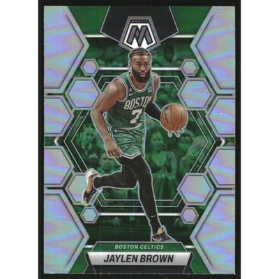 2022-23 Panini Mosaic Silver #9 Jaylen Brown
