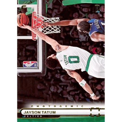 2022-23 Panini PhotoGenic #108 Jayson Tatum