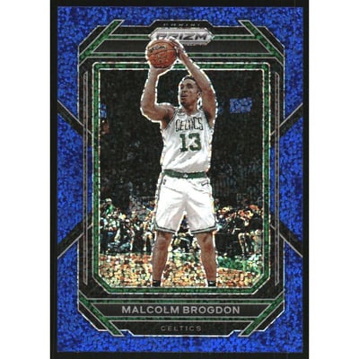 2022-23 Panini Prizm Prizm Blue Sparkle #6 Malcolm Brogdon