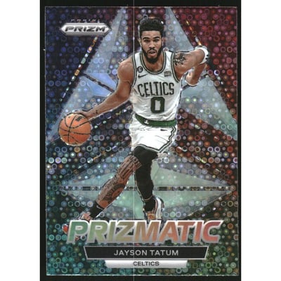 2022-23 Panini Prizm Prizmatic Prizms Fast Break #4 Jayson Tatum