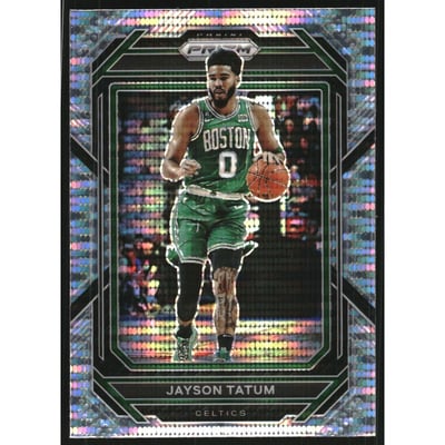 2022-23 Panini Prizm Prizms Pulsar #17 Jayson Tatum