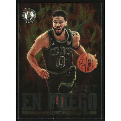2022-23 Select En Fuego #6 Jayson Tatum