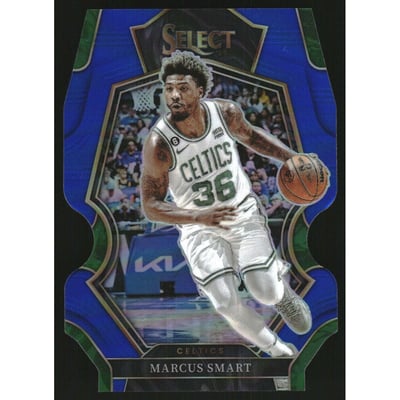 2022-23 Select Prizms Blue Die Cut #135 Marcus Smart