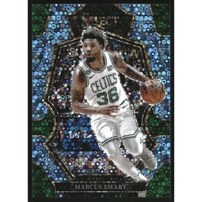 2022-23 Select Prizms Light Blue Disco #135 Marcus Smart