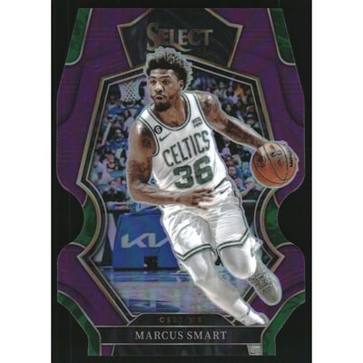 2022-23 Select Prizms Purple Die Cut #135 Marcus Smart