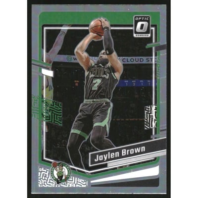 2023-24 Donruss Optic Holo #113 Jaylen Brown