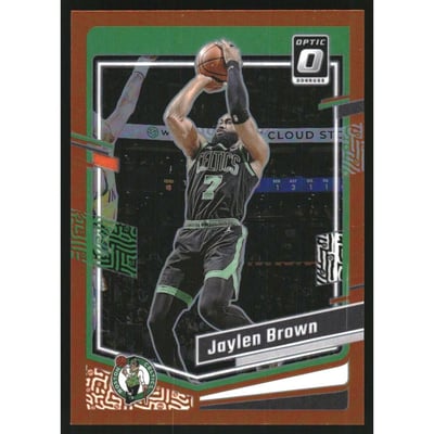 2023-24 Donruss Optic Orange #113 Jaylen Brown