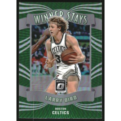 2023-24 Donruss Optic Winner Stays Holo #3 Larry Bird